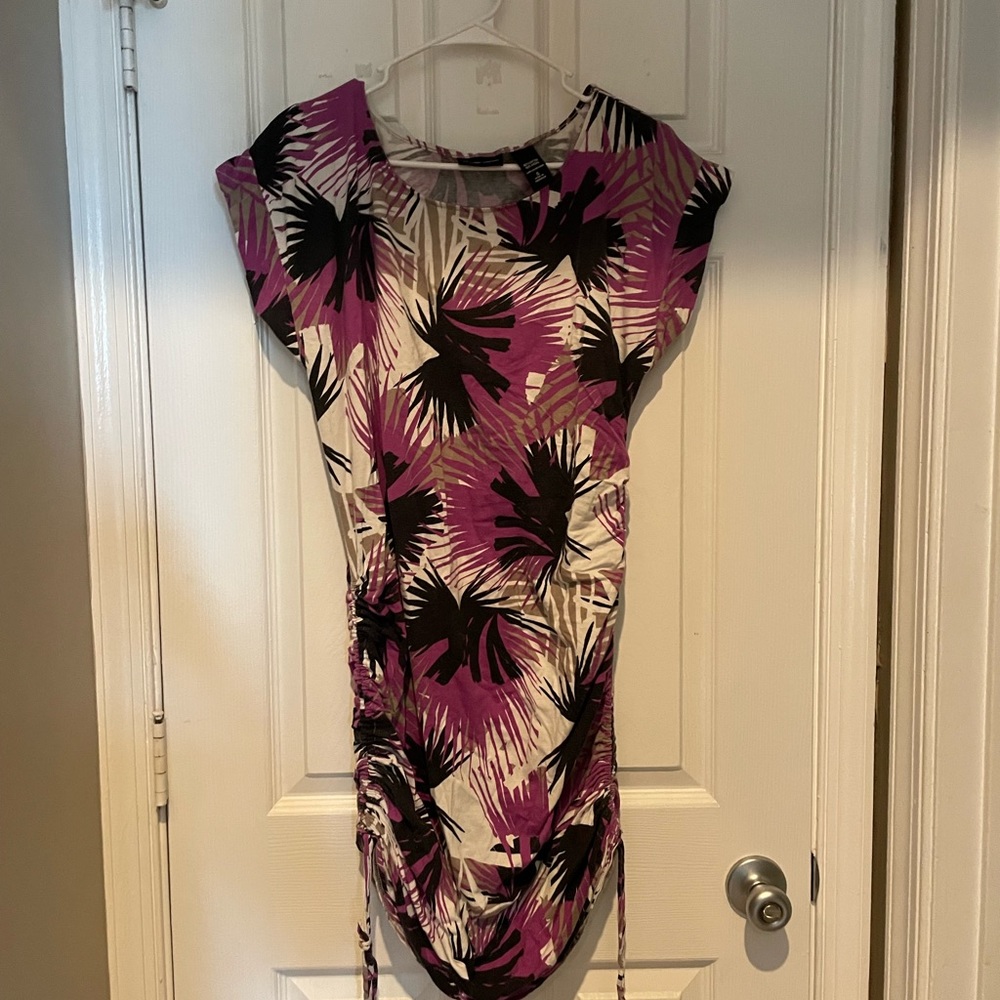 Cinched cocktail dress